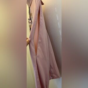 SHEIN Blush Long Sleeve Dress